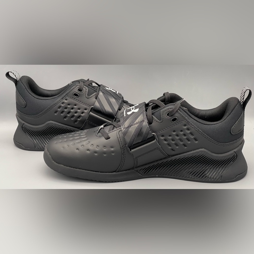 Under Armour Reign Lifter Training Shoes 3023735-001 Black Mens Size 7 & 7.5 NEW - Picture 5 of 10